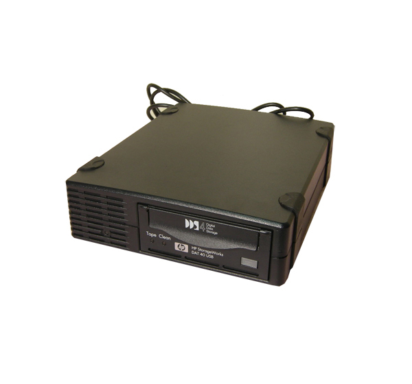 393488-001 HP StorageWorks 20/40GB DAT40 DDS4 USB External Tape Drive