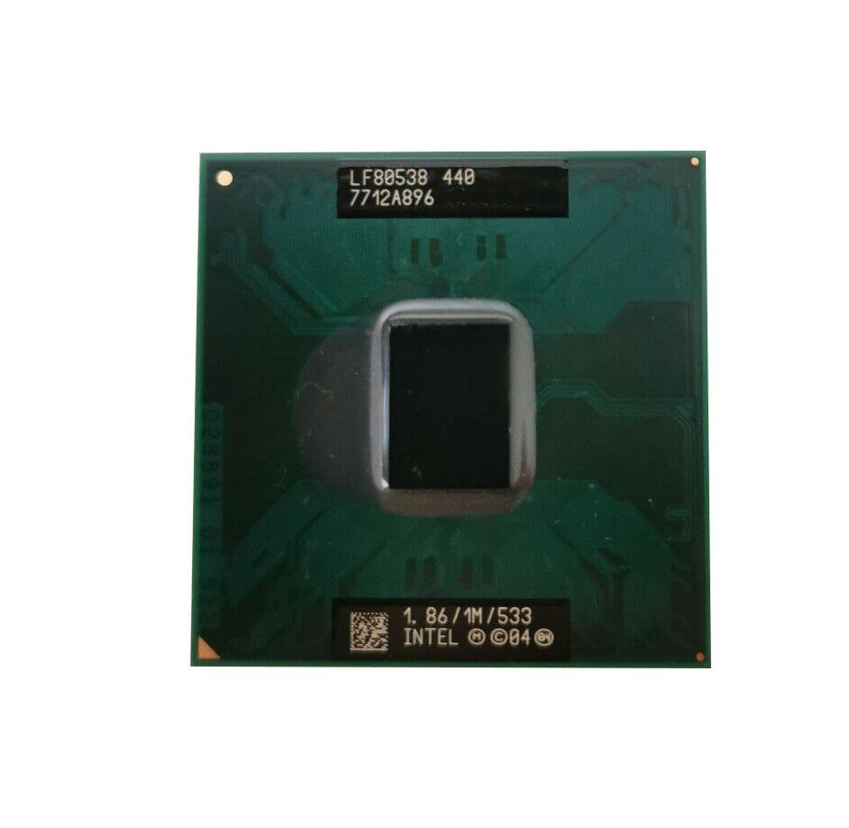 399426-004 HP 1.86GHz 533MHz FSB 1MB L2 Cache Socket PGA478 Intel Celeron M 440 1-Core Processor