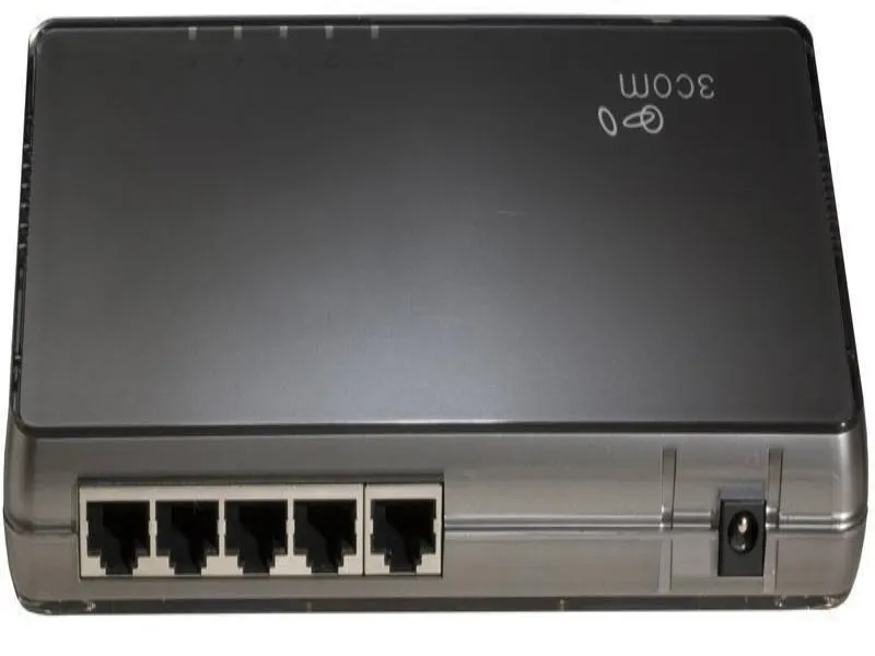 3CGSU05 3Com 5-Port 10/100/1000Base-T Ethernet Switch U...