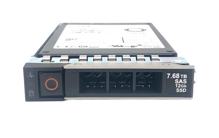 400-BEWL DELL 7.68tb Sas-12gbps Read Intensive Tlc Advanced Format 512e 2.5in Hot-plug  Certified Solid State Drive With Tray For 14g Poweredge Server