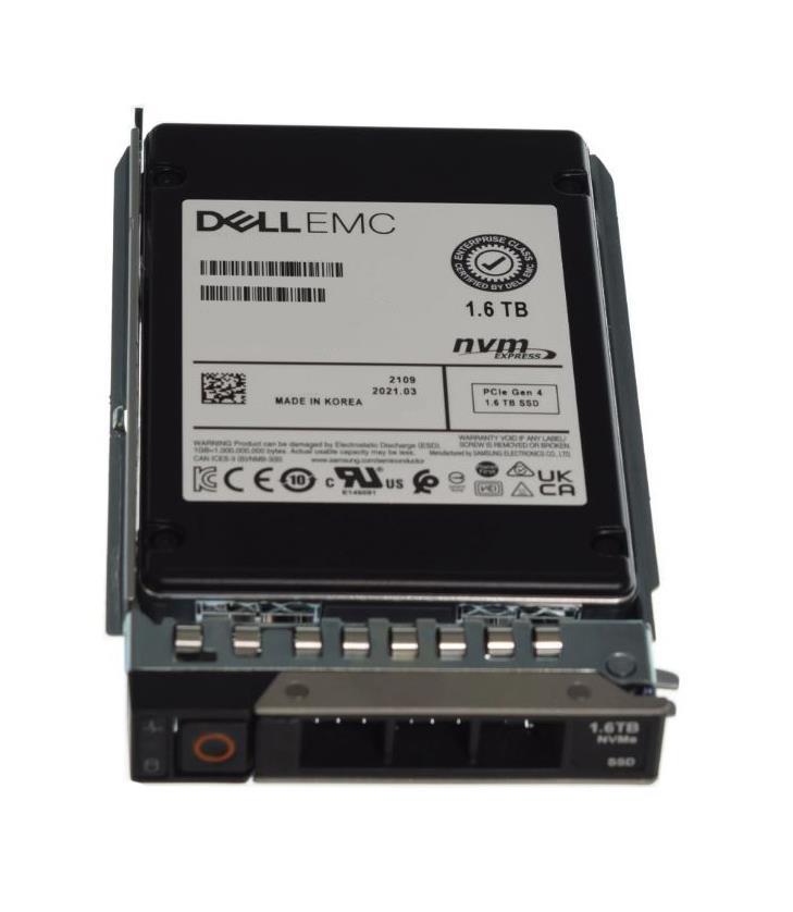 400-BLKC DELL Emc Dc D7-p5600 1.6tb Mixed Use Pcie 4.0 X4, 3d3, Tlc Nvme Solid State Drive Poweredge Mx Series Server