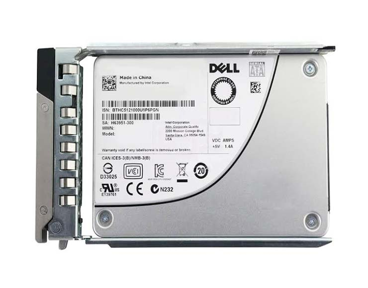 400-ASYC Dell 800GB Multi-Level Cell SATA 6Gb/s 2.5-inc...