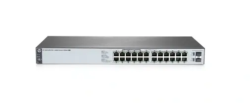 J9983-61001 HP OfficeConnect 1820 24G 24-Ports 12 x 10/100/1000 (PoE+) + 12 x 10/100/1000 + 2 x Fast Ethernet/Gigabit SFP 1U Rack-Mountable Switch