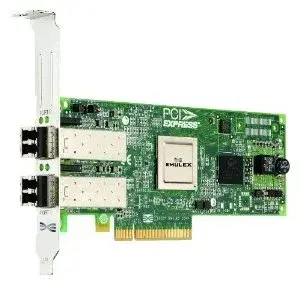 406-BBHB Dell LightPulse 8GB Dual Channel PCI-Express Fibre Channel Host Bus Adapter With Long Bracket Card Only