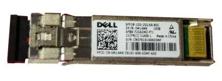 407-BCGJ Dell 10/25GB/s Dual Rate SFP28 SR 85C Transcei...