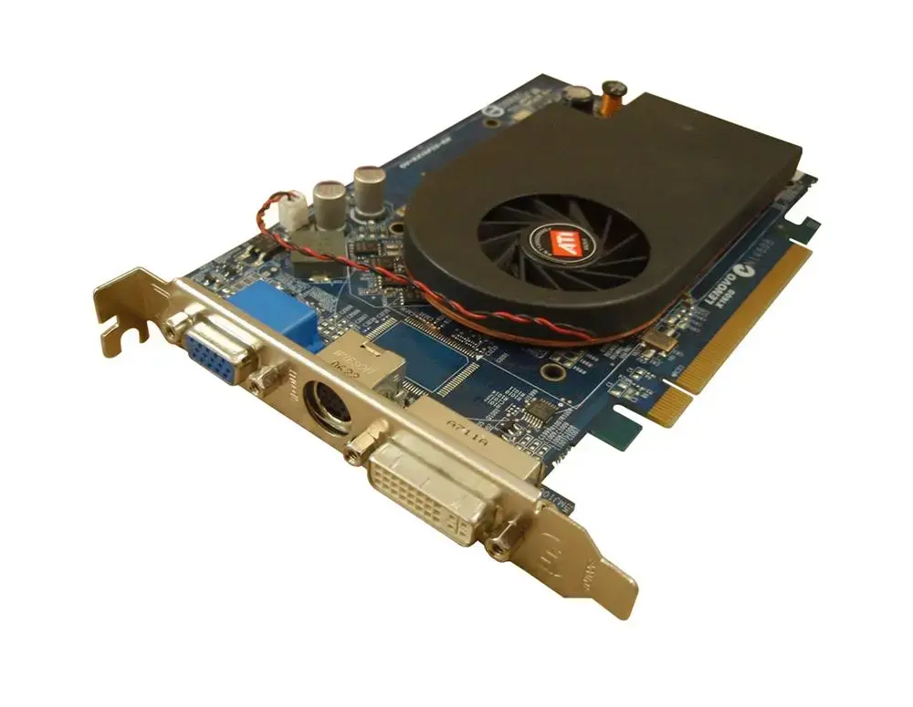 41T2725 IBM 256MB ATI X1600 Pro VGA DVI-I TV-Out PCI-e Dual Head Graphics Adapter (Tower models only)