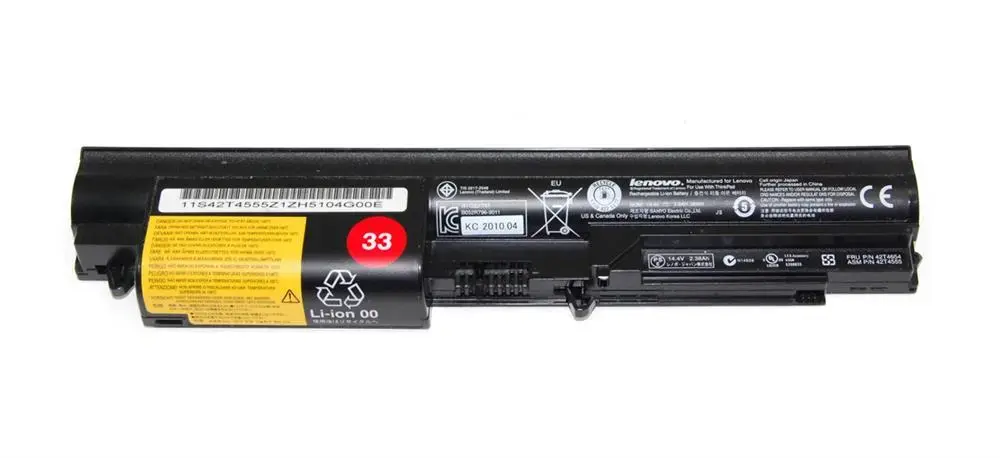 42T4654 Lenovo 4-CELL Li-Ion Battery for ThinkPad T400 ...