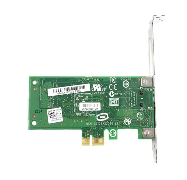 430-2716 Dell BROADCOM Gigabit Ethernet Controller NIC Card PCI Express for SELECT Dell OptiPlex / Precision workstation Desktop / Latitude