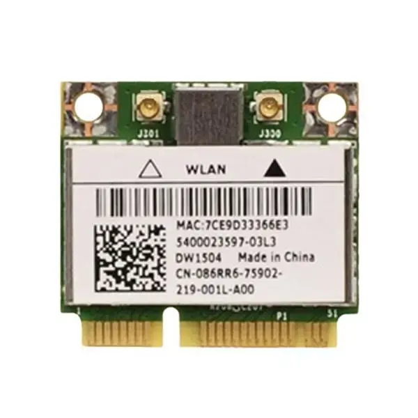 430-4763 Dell Wireless 1504 WLAN Half Mini-Card for Lat...