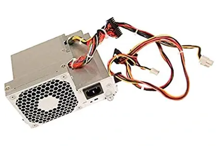 437352-001 HP 240-Watts AC 100-240V 50/60Hz 24-Pin Power Supply with Power Factor Correction (PFC) for DC7800 SFF Desktop