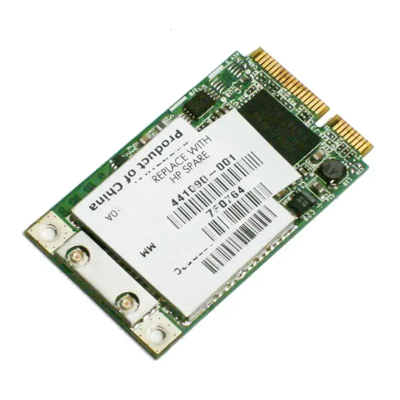 441090-001 HP Mini PCI-Express 54G IEEE 802.11b/g High Speed Wireless LAN Network Interface Card for DV2000/DV6000/DV9000 Series Notebooks