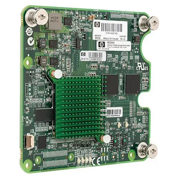 445978-B21 HP NC360M PCI-Express 1GBE 2-Port Mezzanine ...