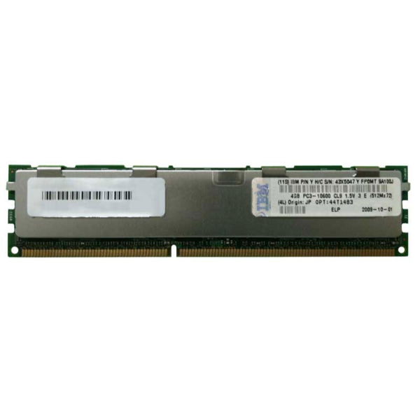 44T1483 IBM 4GB DDR3-1333MHz PC3-10600 ECC Registered C...