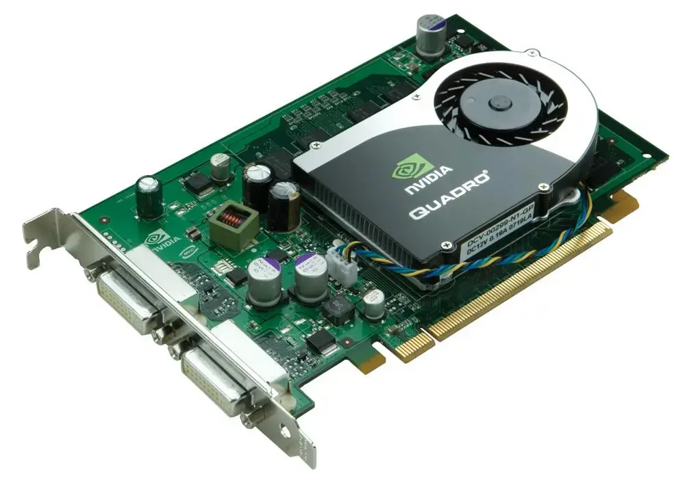 456136-001 HP Nvidia Quadro FX370 PCI-Express x16 256MB...