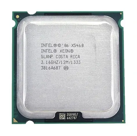 457929-L21 HP 3.16GHz 1333MHz FSB 12MB L2 Cache Socket LGA771 Intel Xeon X5460 4-Core Processor Option Kit for ProLiant ML370 G5