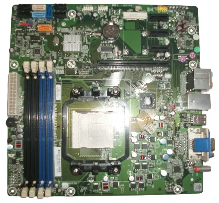459164-001 HP 4-Slot System Board (Motherboard) Socket AM2 for DX2450M Micro Tower PC