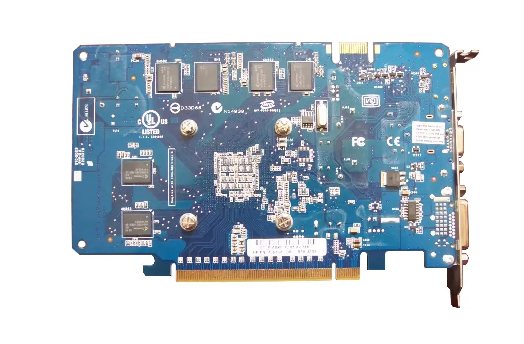 466762-001 HP Nvidia GeForce 9600 GS 768MB DDR2 192-Bit PCI-Express 2.0 x16 Video Graphics Card