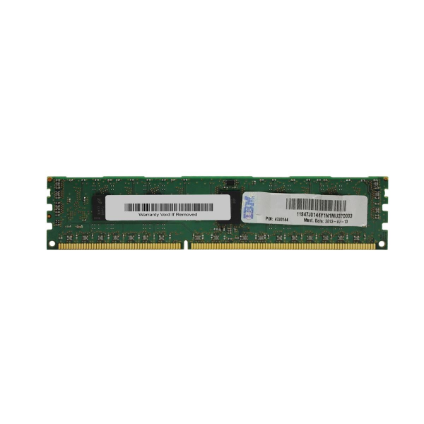 47J0144 IBM 2GB DDR3-1333MHz PC3-10600 ECC Registered C...