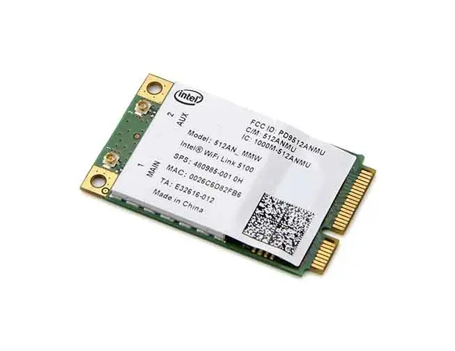 480985-001 HP Mini PCI-Express IEEE 802.11a/b/g/n Wi-Fi...