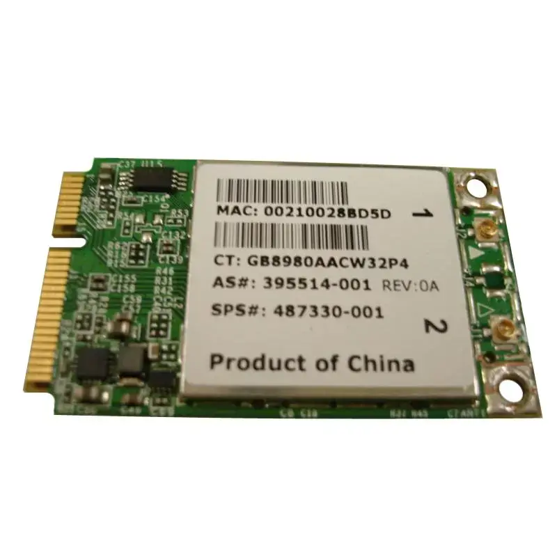 487330-001 HP Broadcom 4322AGN Mini PCI-Express IEEE 802.11a/b/g Wireless LAN Network Interface Card