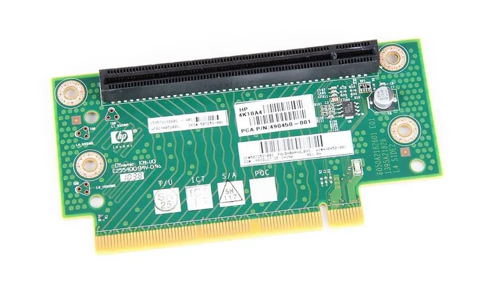 490450-001 HP PCI-Express x16 Riser Card for ProLiant DL180 G6 Server