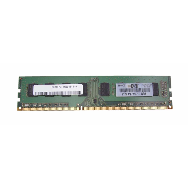 497157-B88 HP 2GB DDR3-1333MHz PC3-10600 non-ECC Unbuff...