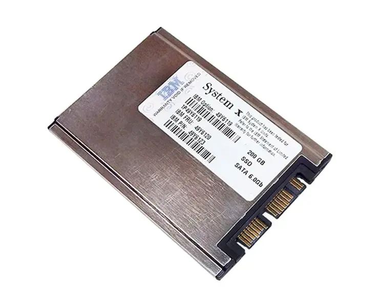 49Y6122 IBM 200GB MLC SATA 1.8-inch Enterprise Solid State Drive