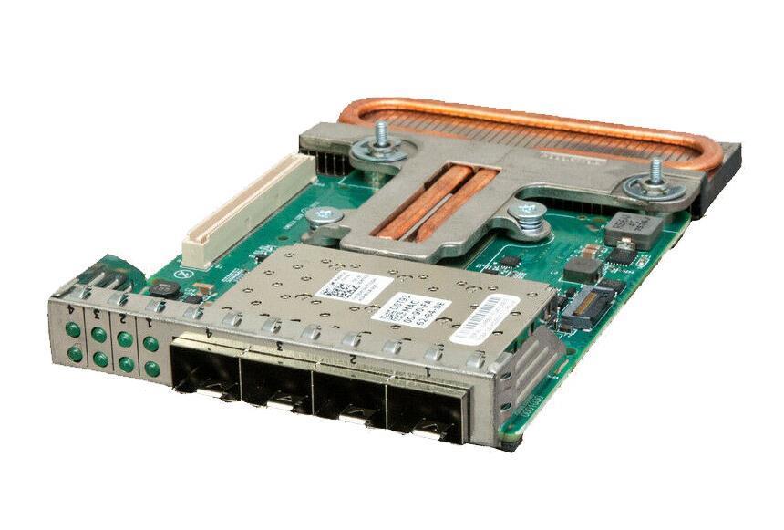 4X4RK Dell Network Daughter Card Quad Port 10Gbe