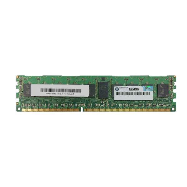500202R-061 HP 2GB DDR3-1333MHz PC3-10600 ECC Registered CL9 240-Pin DIMM 1.35V Low Voltage Dual Rank Memory Module
