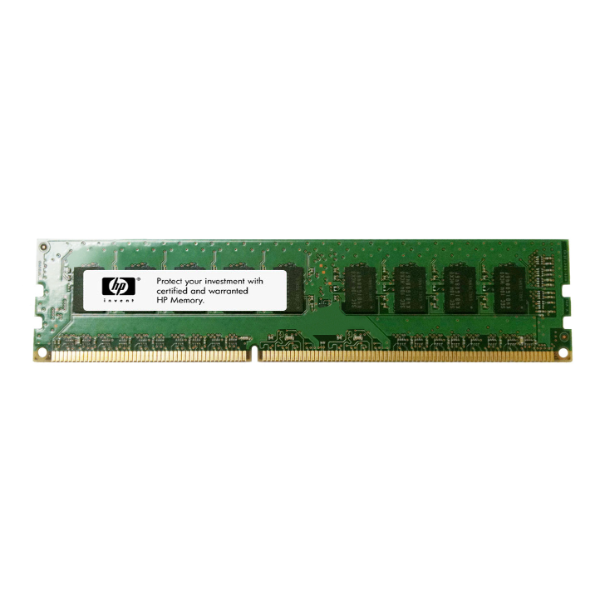 500209R-161 HP 2GB DDR3-1333MHz PC3-10600 ECC Unbuffered CL9 240-Pin DIMM 1.35V Low Voltage Dual Rank Memory Module