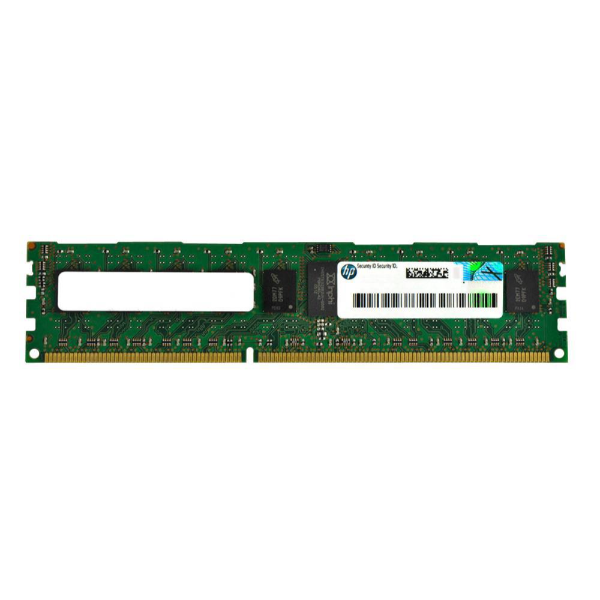 50065821MZ HP 4GB DDR3-1333MHz PC3-10600 ECC Registered CL9 240-Pin DIMM Single Rank Memory Module