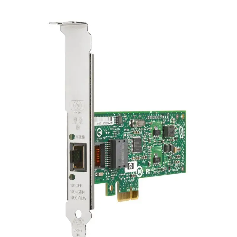503827-001 HP NC112T PCI-Express x1 10/100/1000Base-T Gigabit Ethernet Network Interface Card for ProLiant DL Server