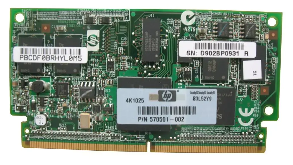 505908-001 HP 1GB FBWC Memory Module for Smart Array P2...