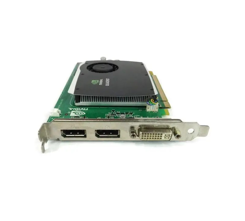 508283-002 HP Nvidia Quadro FX 580 512MB GDDR3 128-Bit PCI-Express x16 Video Graphics Card