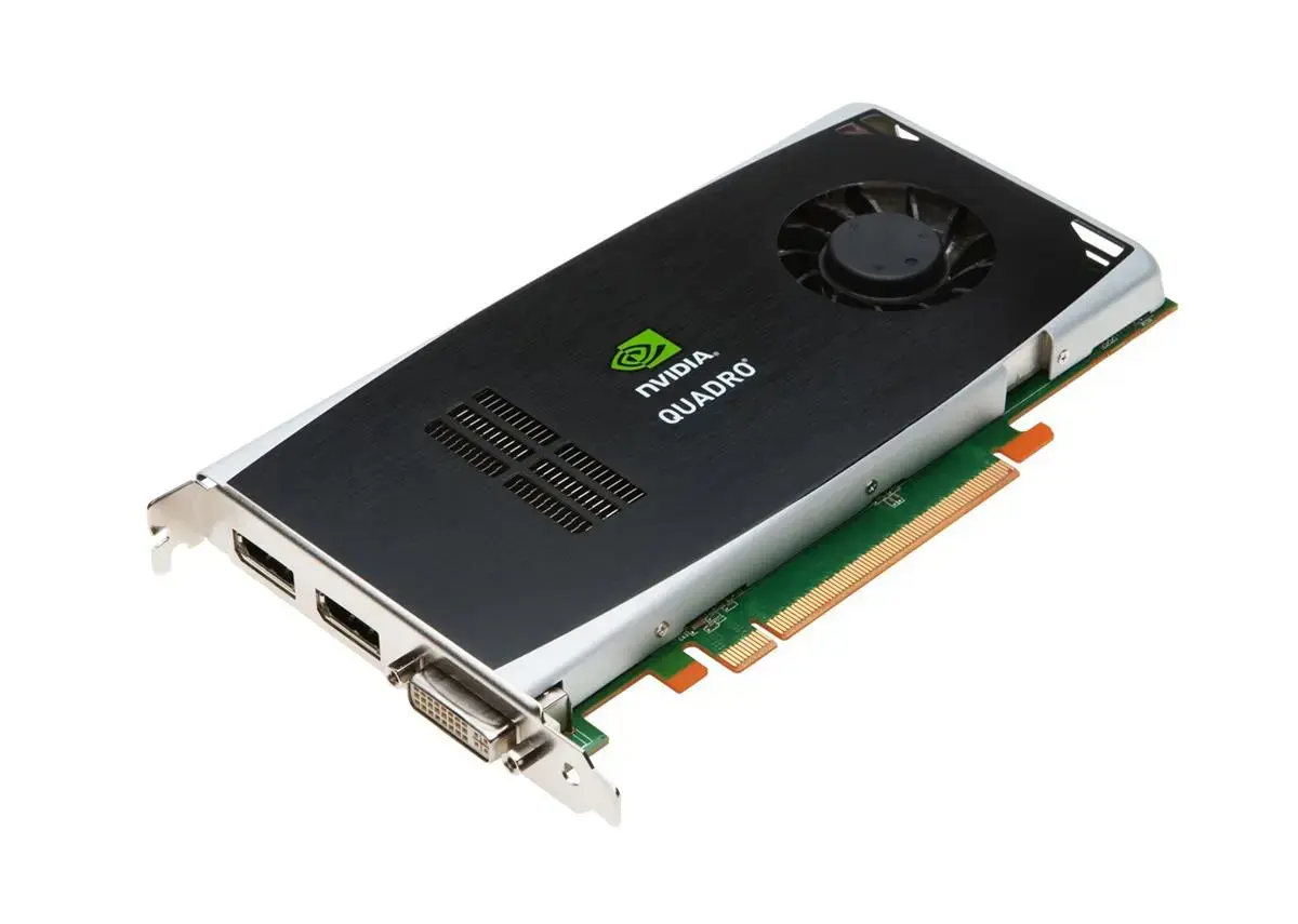 508284-001 HP nVvidia Quadro FX1800 PCI-Express x16 768MB GDDR3 400MHz (1 x DVI-I 2 X DisplayPort) Video Graphics Card