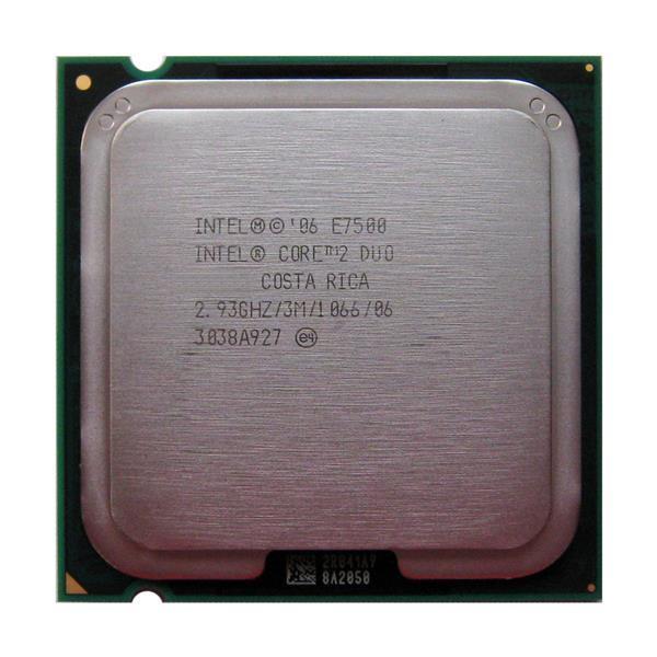 510578-002 HP 2.93GHz 1066MHz FSB 3MB L2 Cache Socket LGA775 Intel Core 2 Duo E7500 2-Core Processor