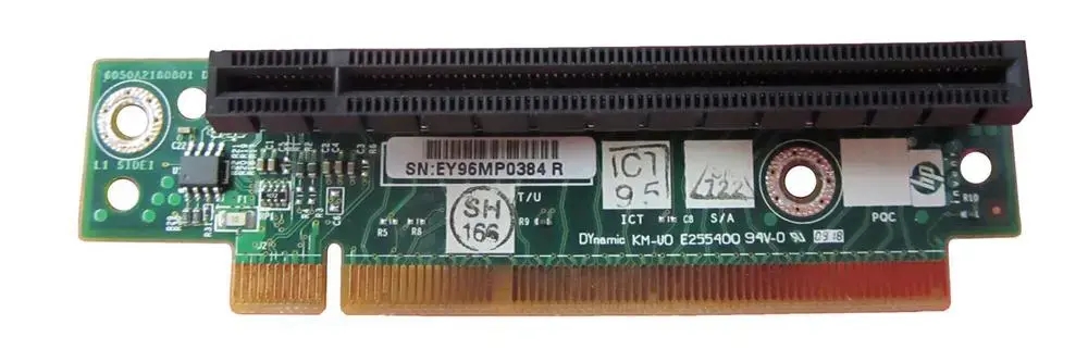 511808-001 HP 1U PCI-Express Riser Board for ProLiant D...