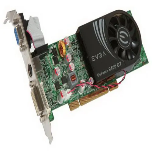 512-P1-N946-LR EVGA GeForce 9400 GT 512MB DDR2 64-Bit PCI DVI/ D-Sub/ HDTV/ S-Video Out/ HDCP Ready Low Profile Video Graphics Card