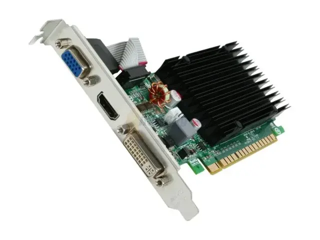 512-P3-1311-KR EVGA GeForce 210 Passive 512 MB DDR3 PCI-Express 2.0 DVI/HDMI/VGA Graphics Card