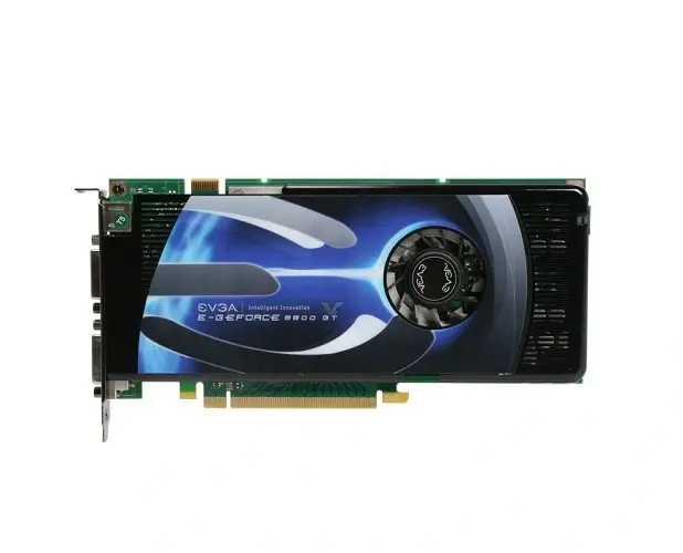 512-P3-N802-RX EVGA GeForce 8800GT 512MB 256-Bit GDDR3 PCI-Express 2.0 x16 HDCP Ready SLI Supported Dual DVI HDTV / S-Video Out Video Graphics Card