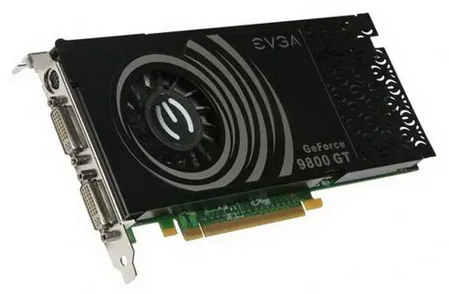 512-P3-N977-TR EVGA GeForce 9800 GT Superclocked Edition 512MB 256-Bit GDDR3 PCI-Express 2.0 x16 HDCP Ready SLI Supported Video Graphics C