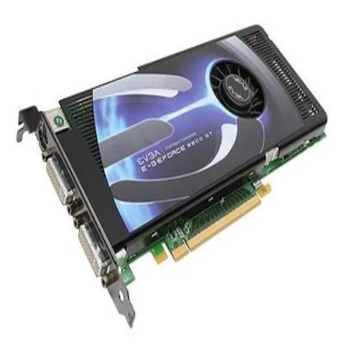 512P3N802BM EVGA GeForce 8800GT 512MB 256-Bit GDDR3 PCI-Express 2.0 x16 HDCP Ready SLI Supported Dual DVI HDTV / S-Video Out Video Graphics Card