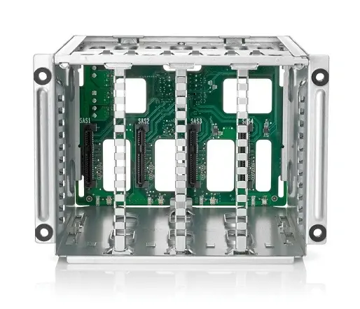 515938-B21 HP 8-Slot SFF Hot-Pluggable Cage with Backplane for ProLiant DL160 G6 Server
