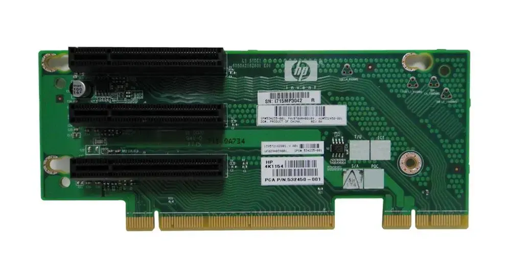 532450-001 HP 3 PCI-Express X8 Riser Card for H X1600 N...