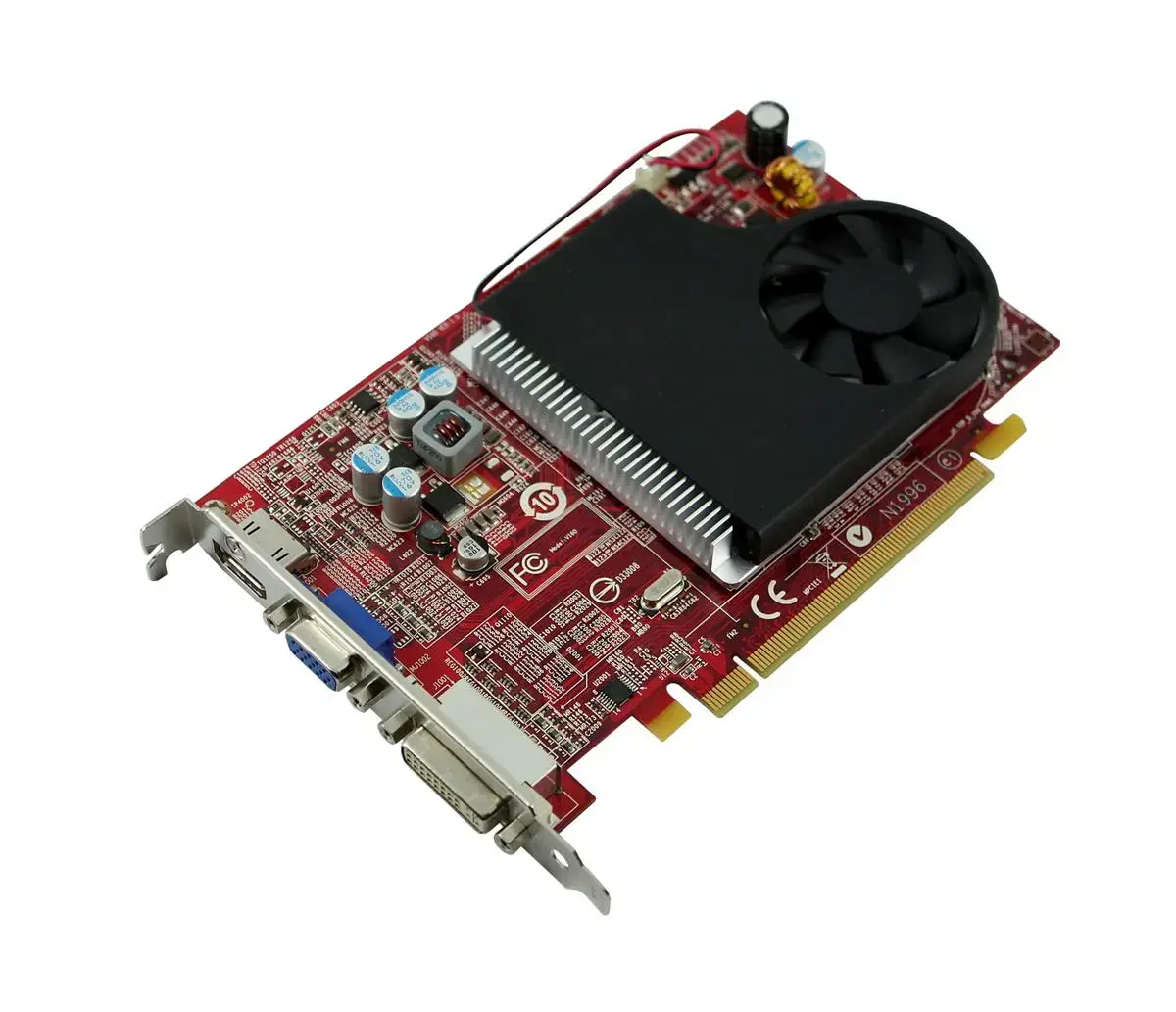 533166-001 HP ATI Radeon HD 4650 1GB GDDR2 128-Bit PCI-Express 2.0 x16 Video Graphics Card