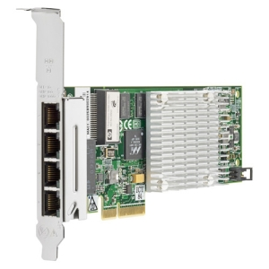 539931-001 HP NC375T Quad Port PCI Express Gigabit Ethernet Server Adapter