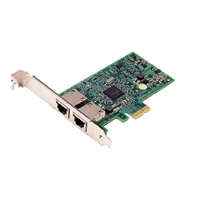 540-BBGW Dell Broadcom 5720 Dual Port 1GB PCI-Express Low Profile Network Interface Card