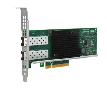 540-BBHP Dell Intel X710 Dual Port 10 GBE Direct Attach SFP+ Low Profile Converged Network Adapter