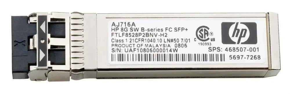 5697-7268 HP 8Gb/s Short Wave Fibre Channel Transceiver...