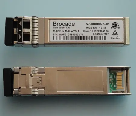 57-0000075-01 Brocade 850nm 300m 10Gb/s 10GBase-SR Mult...
